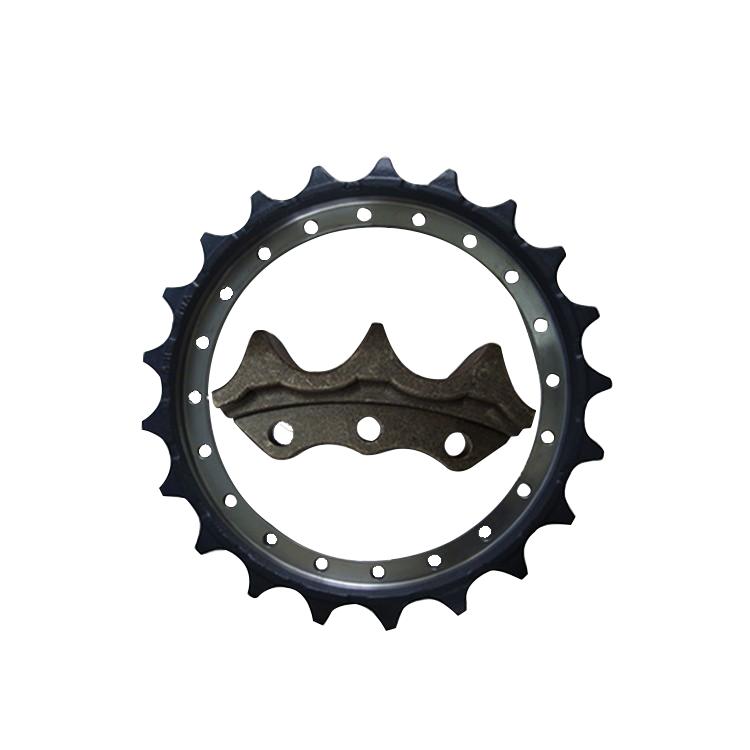 حفارة أجزاء الهيكل السفلي Dozer Sprocket BD2G لـ Mitsubishi Track Chain Sprocket OEM Quality